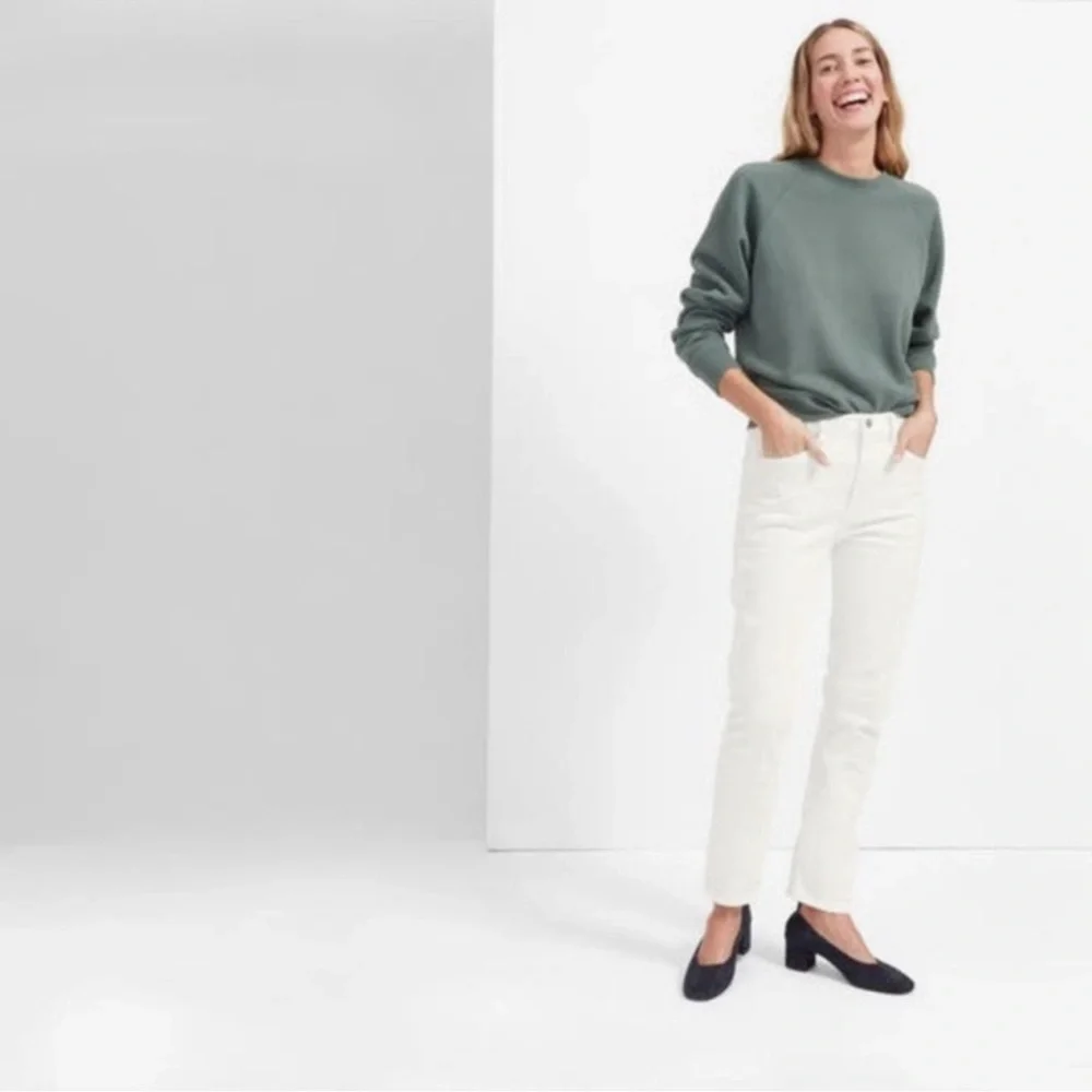 Everlane Boyfriend Jean Size 25 White - Picture 3 of 13